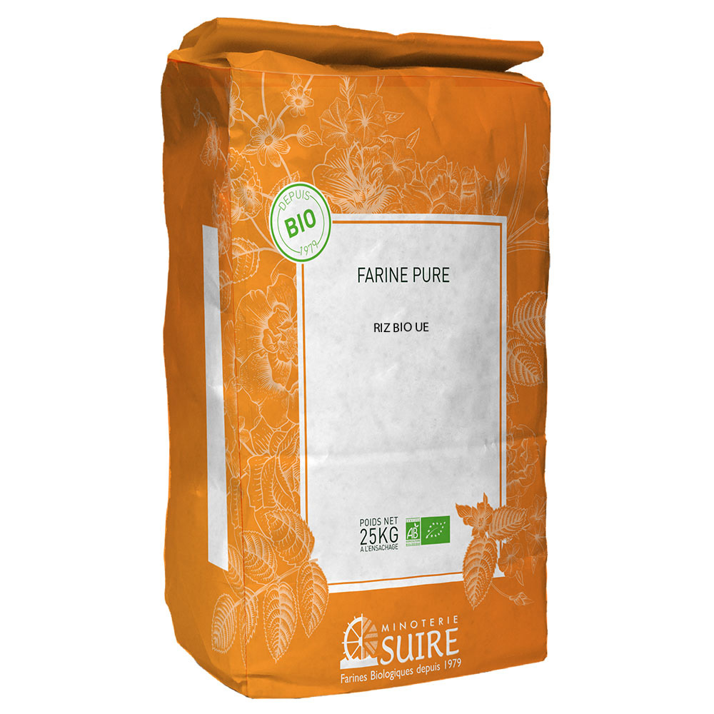 Farine de riz bio